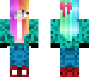 rainbow cool girl edited edited again