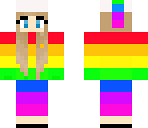 rainbow girl