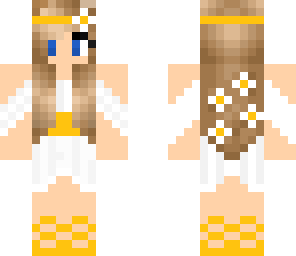 yellow goddess girl