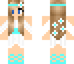 blue goddess girl