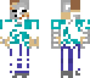 shot half skele half steve