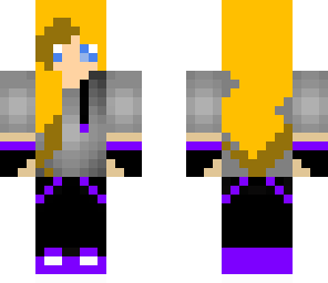 girl gamer purple
