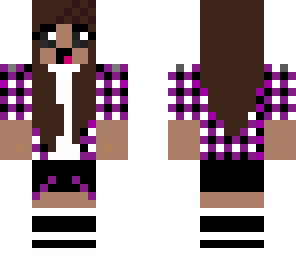 plaid with headphones