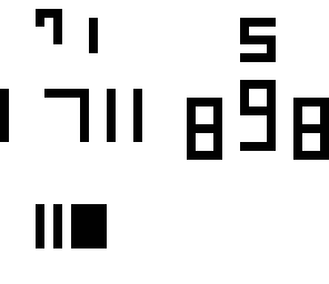 numbers skin