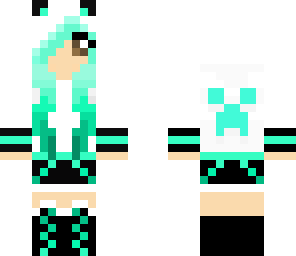aqua creeper girl