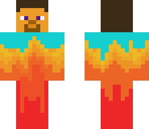 steve is on fire