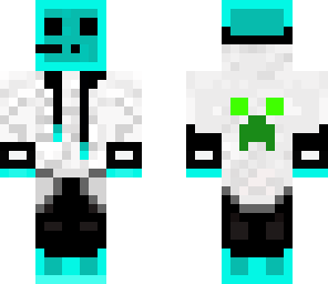 blue skin