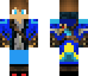 guy in blue