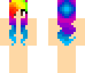 rainbow hair base
