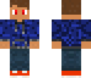 blue skin