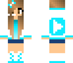 blue youtube girl