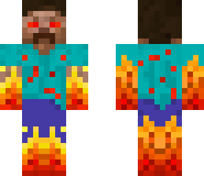 burning herobrine
