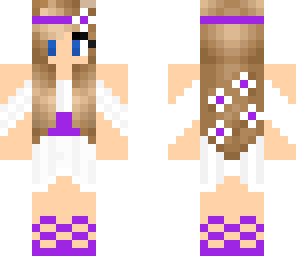 purple goddess girl