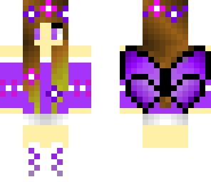 fixed purple fair with crown