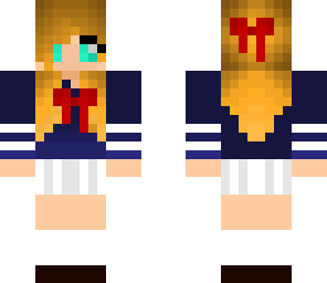 anime school girl