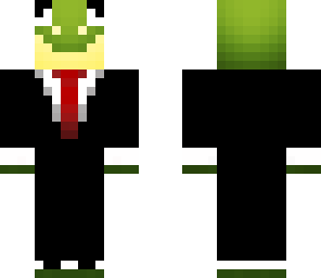 frog in suit shaded