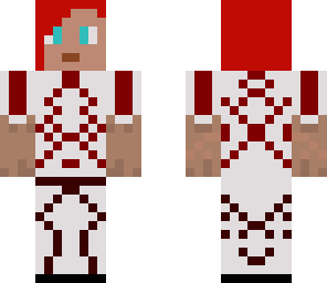 red and white