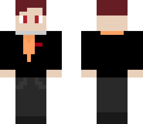 man in black