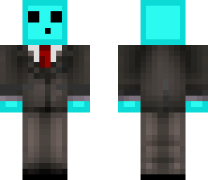 slime guy in a suit