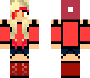 so hot cute girl red version