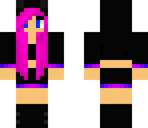 pink black blue