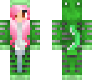 green tiger onesie