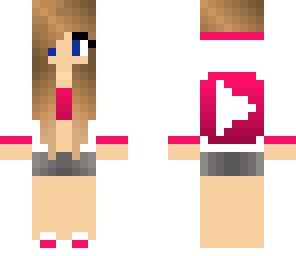 hot pink youtuber girl