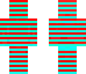 cool striped man