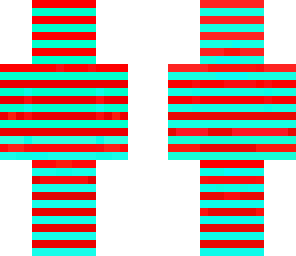 cool striped man
