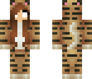 herobrine tiger girl