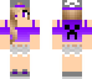 purple girl