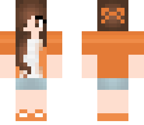 cute orange girl