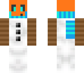 blue snowman