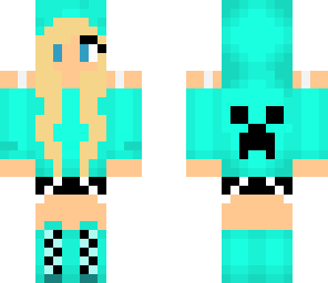 blond slime girl