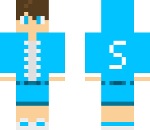 blue skin finish