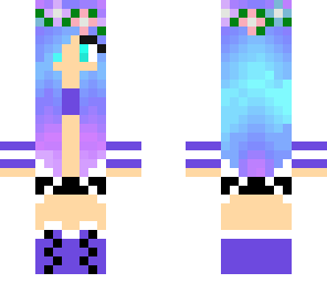 edited flower teen girl
