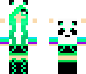 teal panda
