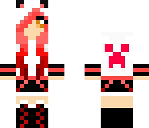 red creeper girl