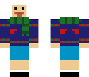 finn the human with winter sweater
