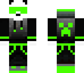 green panda