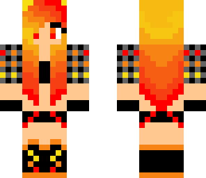 fire punk girl