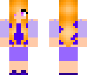 indigo red head