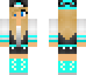 light blue girl