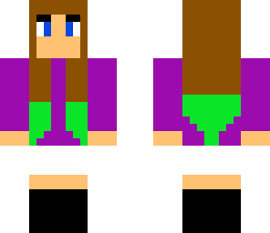 purple sweater