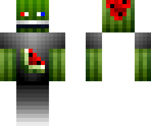 empty watermelon man