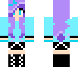 edited pastel purple hair