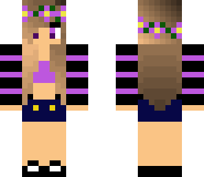 brown haired purple dream