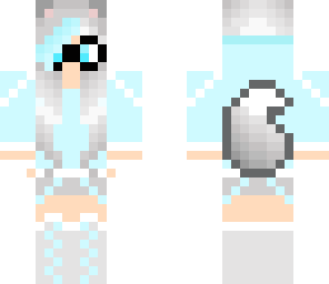 my minecraft character got glasses