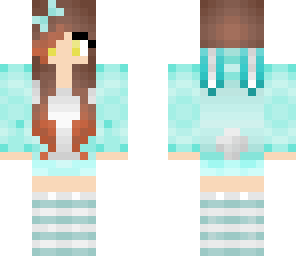blue bunny girl