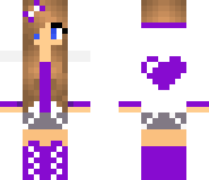 purple heart girl